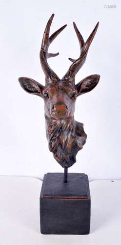 A contemporary stags head 32 cm.