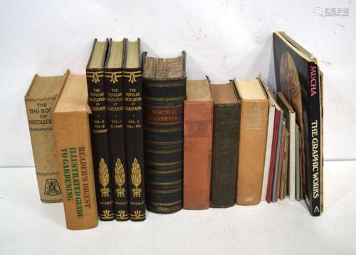 A collection of books including 'Lord of the Rings',...