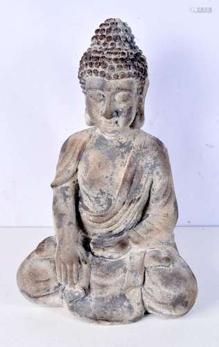 A South East Asian figure, possibly for garden use. 54 x 24 ...