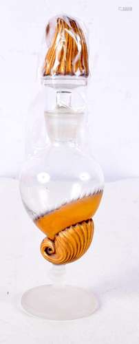 An Art Deco Style Perfume Bottle. 18.6cm x 5.2cm