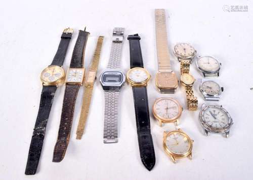 A collection of watches (13).