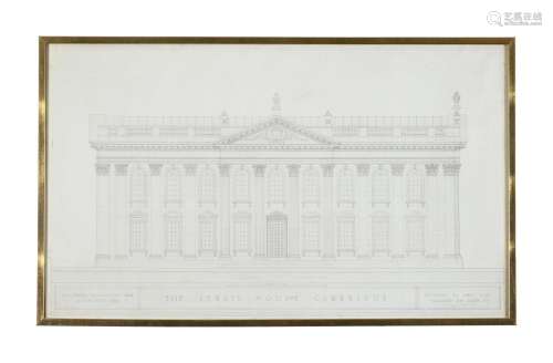 AFTER JAMES GIBBS, DESIGN FOR THE SENATE HOUSE, CAMBRIDGE