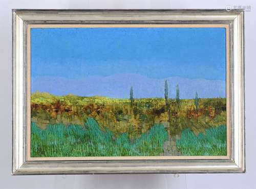 λ MICHAEL TAIN (BRITISH B. 1927), LANDSCAPE IN THE SOUTH OF ...