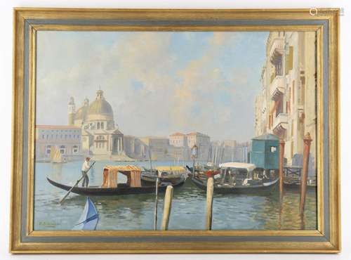 E BIANCHINI (20TH CENTURY), VENICE, SANTA MARIA DELLA SALUTE