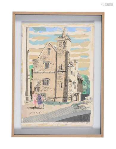 λ MARY ADSHEAD (BRITISH 1904-1995), CHURCH COLLEGE, 1950