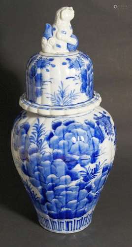 Vase (H. 37 cm), Holland Delf