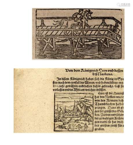 Holzdruck, Sebastian Münster, 1546