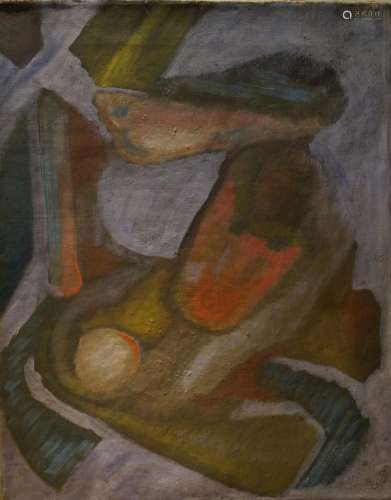 Abstrakte Komposition (58,5 x 46 cm), 1950-60