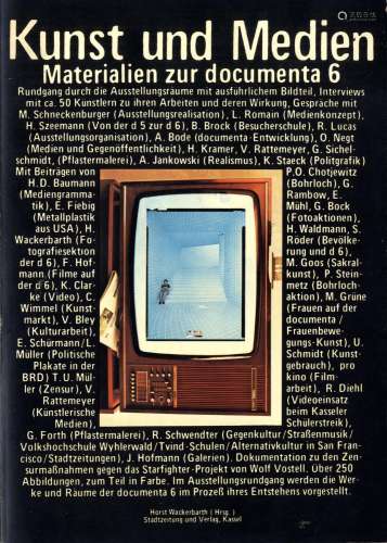 Katalog, Kunst und Medien, Material zu Documenta 6, 1977