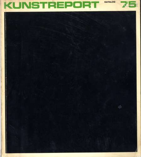 Katalog, Kunstreport Katalog 1975