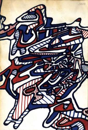 Katalog, Dubuffet, Stedelijk Museum 1966