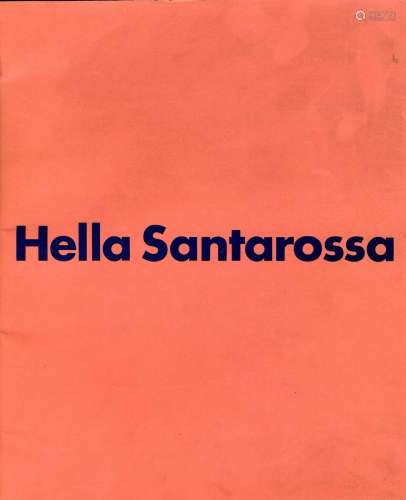 Katalog, Fahnen Bilder, Hella Santarossa, Berlin 1981