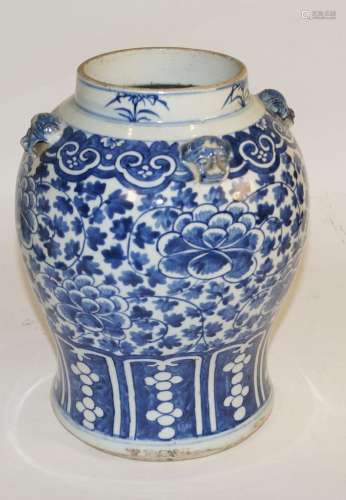 China, Baluster Topf (H. 29 cm)