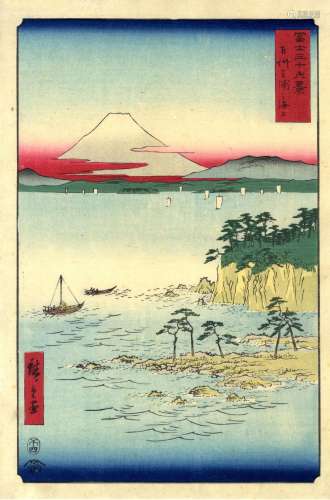 Hiroshige, Utagawa 1797-1858 Oban, dat. 1858