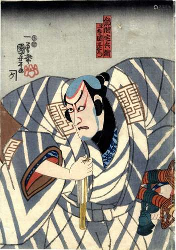 Kuniyoshi, Utagawa 1798-1861 Oban, ca.1850