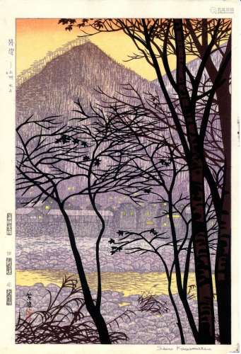 Kasamatsu, Shiro 1898-1991 Shin hanga (40 x 27,5 cm), ca. 19...