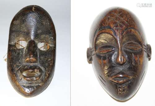 Afrika, Zwei kleinere Masken