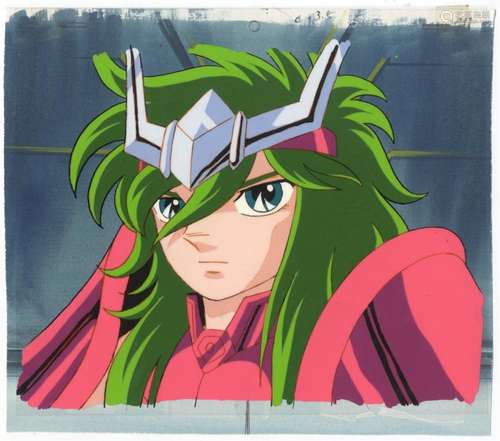 Saint Seiya, Authentic Japanese Animation Cel