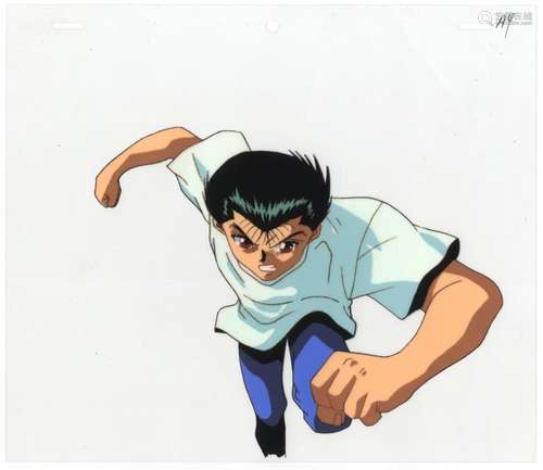 Yusuke Urameshi, Authentic Japanese Animation Cel