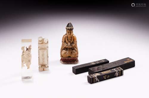 A group of eight scholar's implements, Qing dynasty | 清...