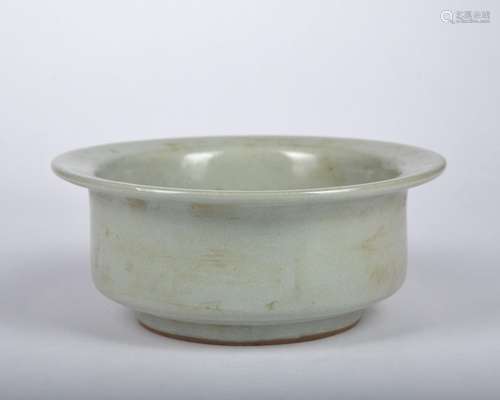 A celadon-glazed 'poems' washer