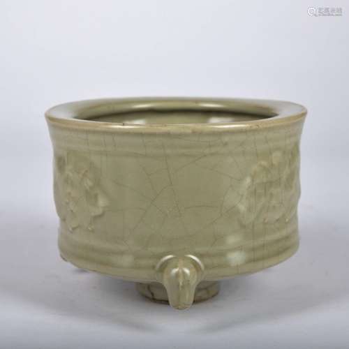 A officer glazed censer