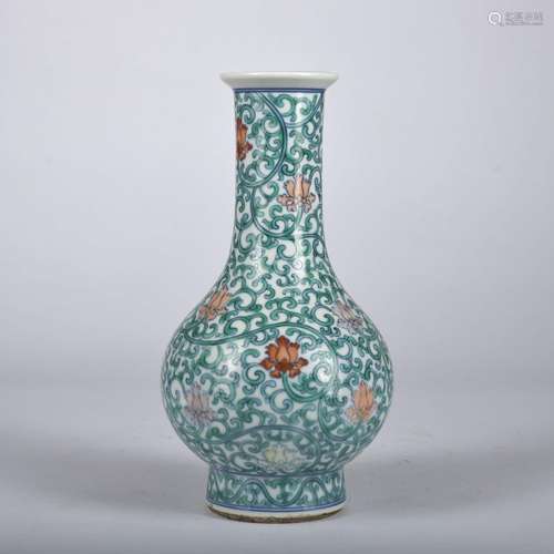 A DouCai 'floral' vase