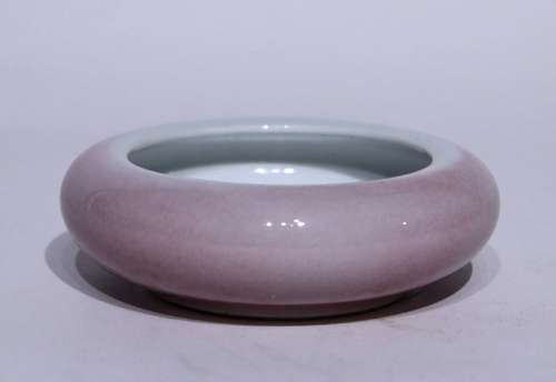 red glaze water bowl