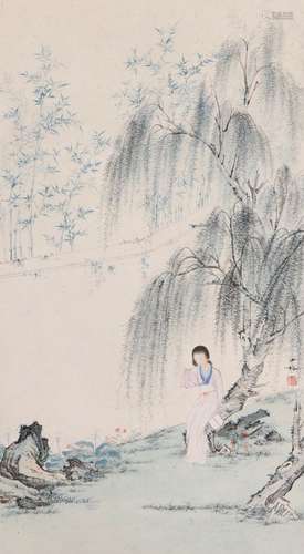 Chen Shaomei's portrait of a lady