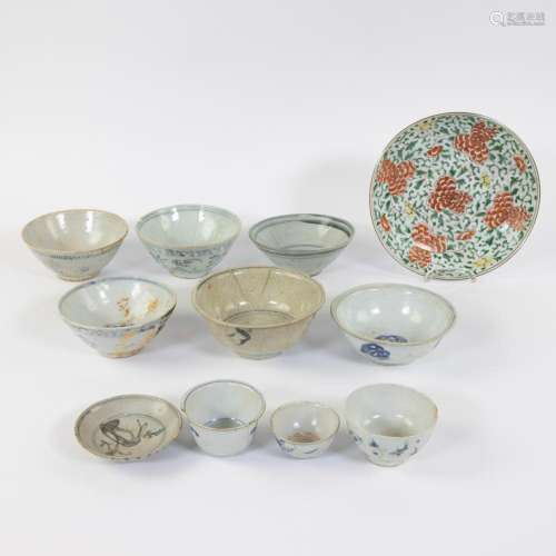 Lot Chinese porcelain Ming and Yuan