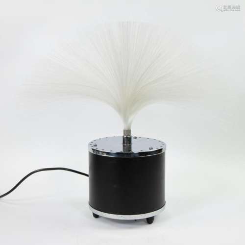 Cima fibre optic table lamp, seventies