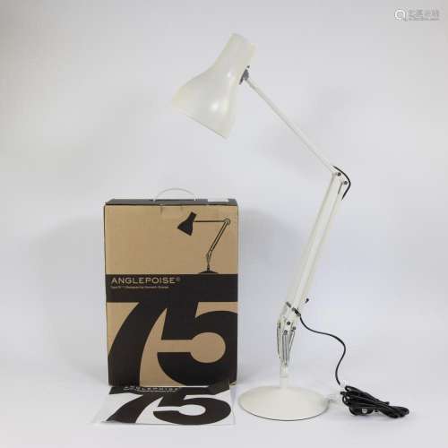 Anglepoise's type 75 Desk Lamp, white, in original box