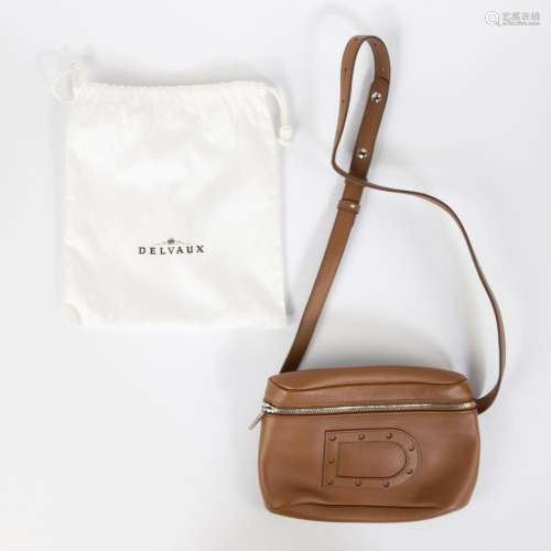 Delvaux handbag cognac 'Belt bag' in calf leather