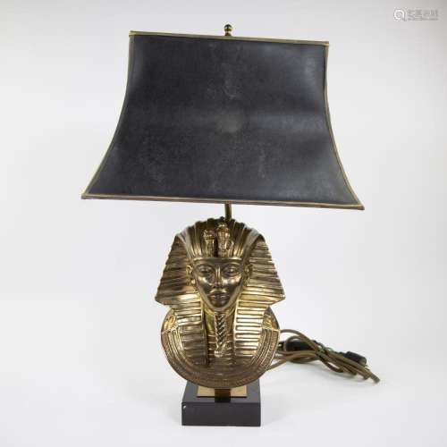 Midcentury pharaoh lamp, designed & produced by Deknudt ...