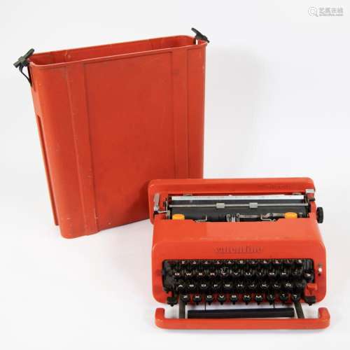 Valentine typewriter, designed by Ettore Sottsass for Olivet...