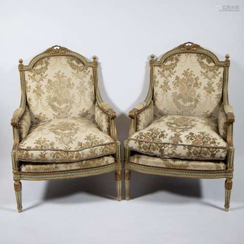 Pair of armchairs Louis XV