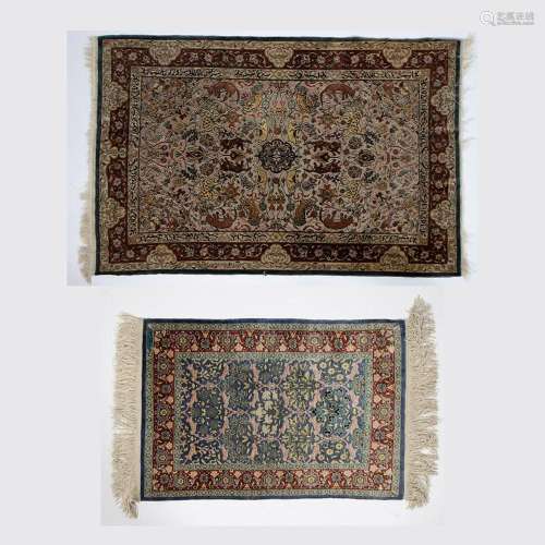 Lot of 2 Persian rugs