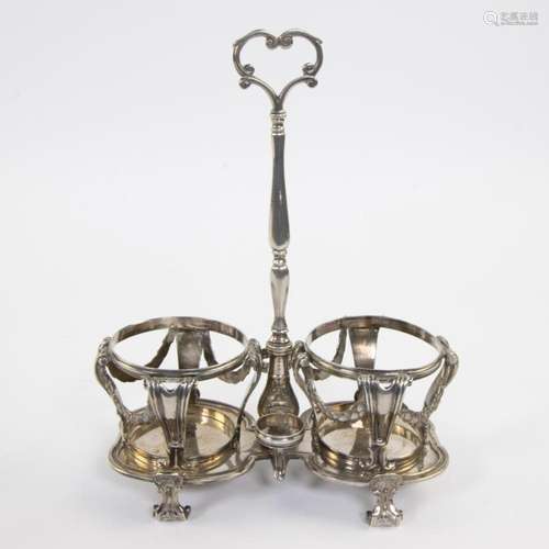 Oil and vinegar set, Lille, 18th century