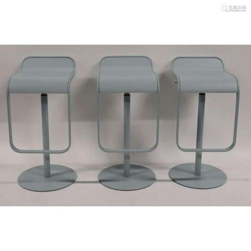 3 Contemporary Stools.