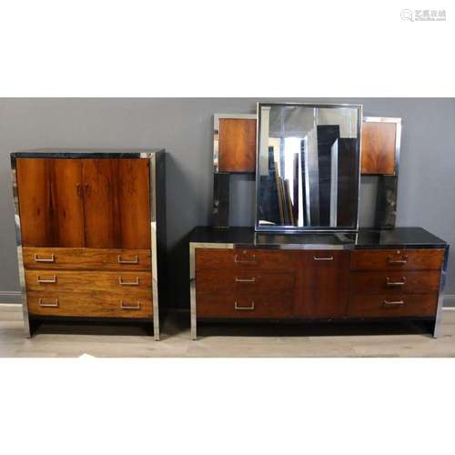 Midcentury Milo Baughman / John Stuart ? Rosewood.