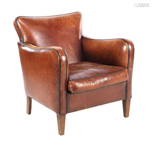 Sheep leather armchair