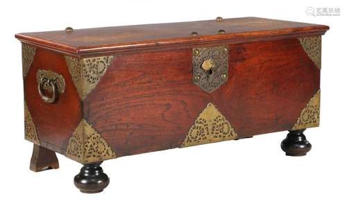 Teak colonial chest