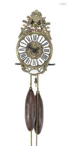 Iron lantern clock