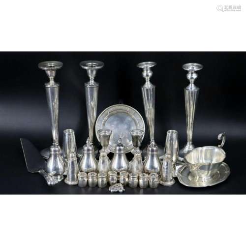 STERLING. Grouping of Silver Inc. Georg Jensen.