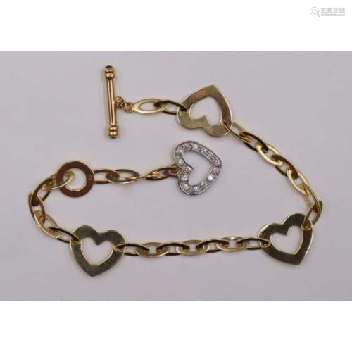 JEWELRY. Roberto Coin Chic And Shine Heart 18kt