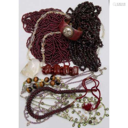 JEWELRY. Collection of Beaded Necklaces.