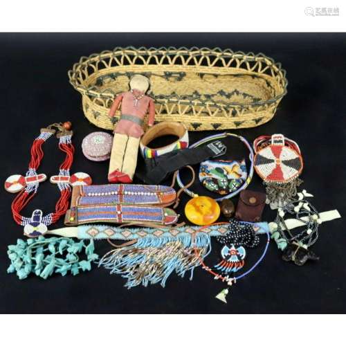 JEWELRY. Assorted Southwest Objects.