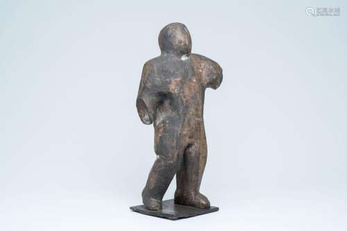 Herman Van Nazareth (1936): Untitled, patinated bronze<br />...