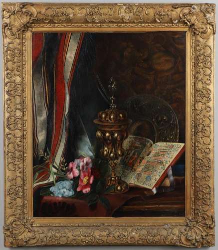 EMILY STANNARD (1802-1885). Follower of. STILL LIFE OF A CIB...