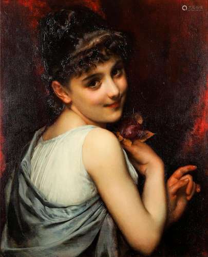 ETIENNE ADOLPHE PIOT (1831-1910). THE FRAGRANT BLOOM OF WOMA...